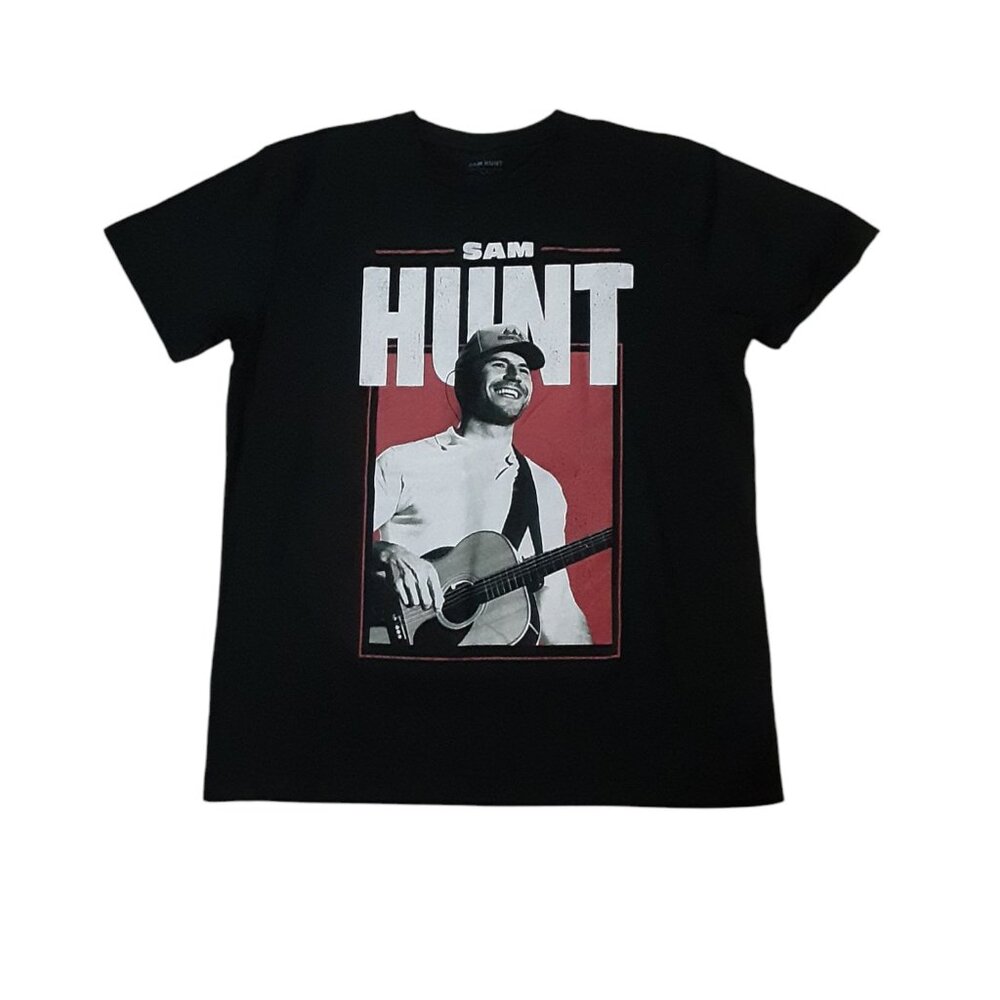 Sam Hunt Graphic T-Shirt Size XL Black Country Music Unisex 2024